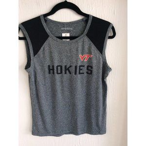 NWT Virginia Tech Hokies Women’s Sleeveless Top, Size L, Camp David Brand